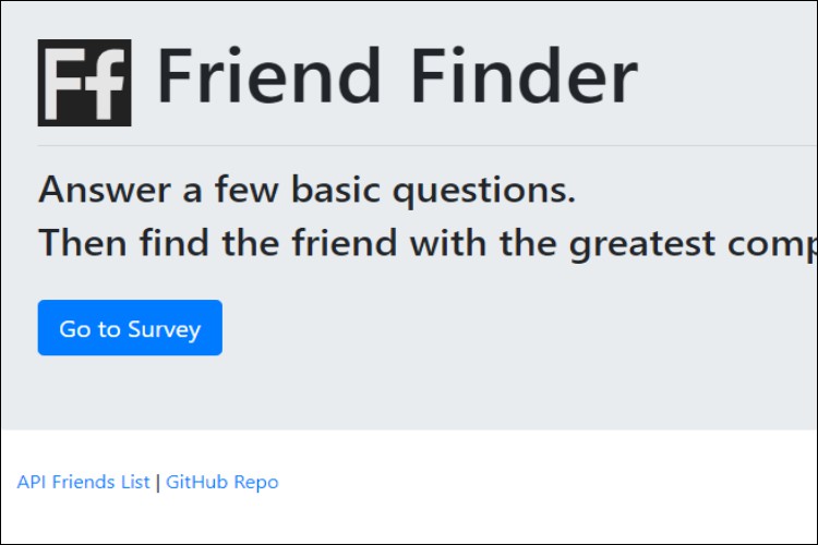 Friend Finder