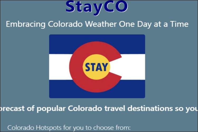 Stay-Co Weather App